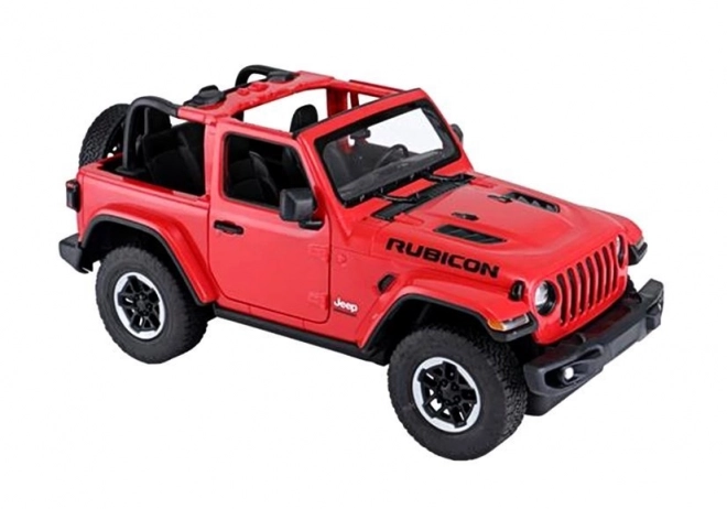 Auto R/C Jeep Wrangler Rubicon 1:14 Rastar – Rot