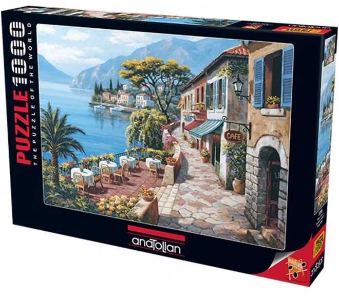 Blick auf das Café II Puzzle