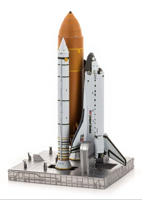3D-Puzzle Space Shuttle mit Abschussrampe - Metallbausatz
