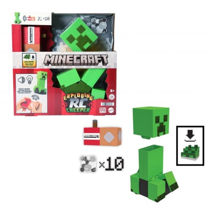 Minecraft Explodierender Fernsteuerungs-Creeper