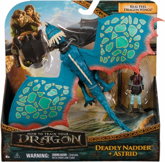 Figuren von Drachenzähmen leicht gemacht Krieger und Drache Sortiment