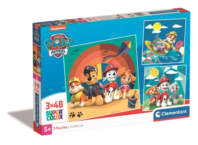 Clementoni Puzzle 3x48 Teile - Paw Patrol