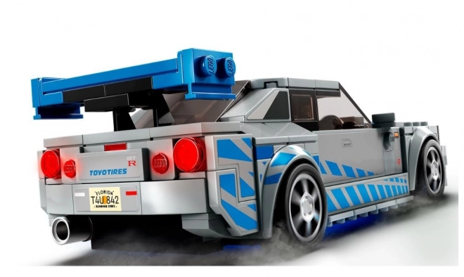 Lego Speed Champions Nissan Skyline GT-R R34 Modell aus Fast & Furious