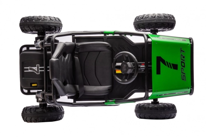 Grüner Elektro-Buggy für Kinder 24V