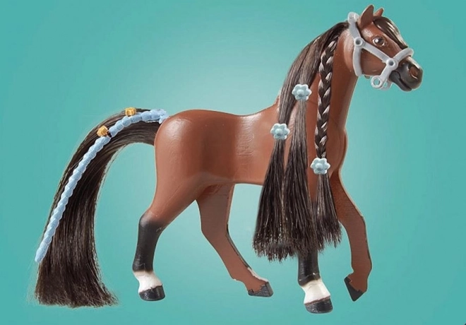 Playmobil Pferde-Set mit Hindernissen Zoe und Blaze