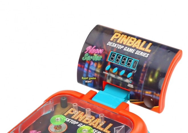 Geschicklichkeitsspiel Pinball mit LED-Lichtern