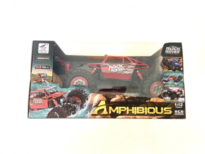 Amphibisches RC Auto Rot