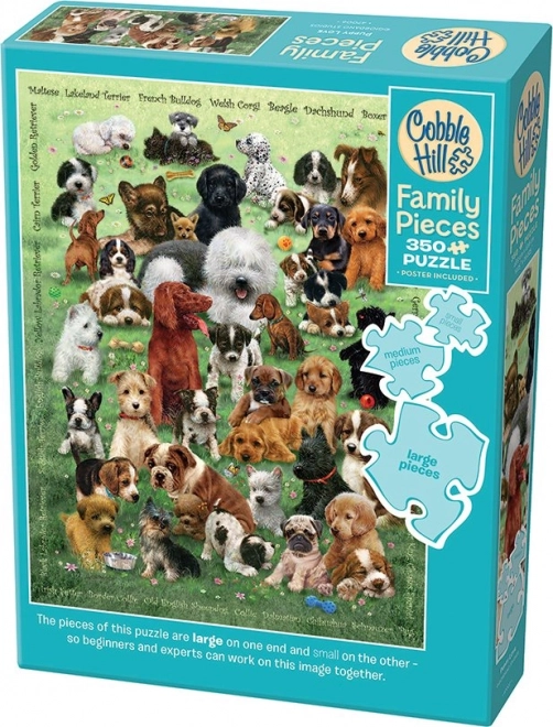 Cobble Hill Familienpuzzle Hundeliebe 350 Teile