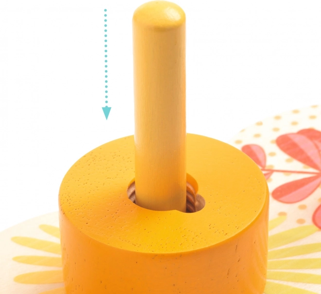 DJECO Bunte Kinder-Stapel-Burg