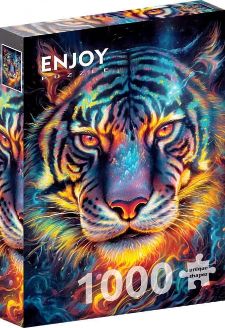 Puzzle Tiger Entschlossenheit 1000 Teile