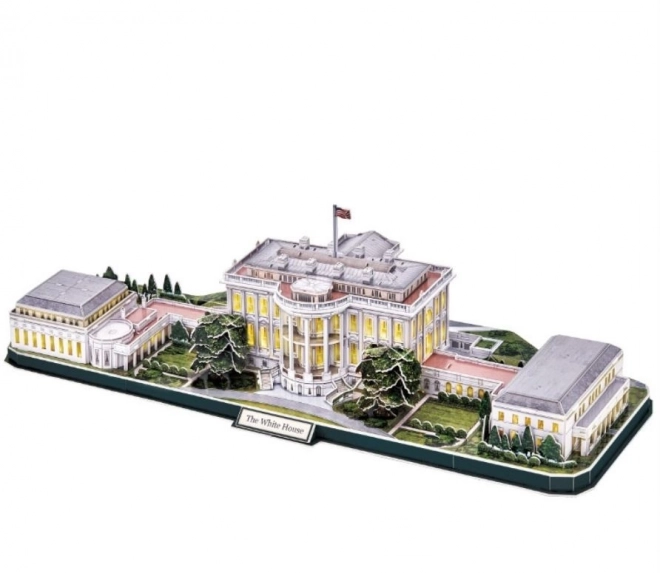 3D LED White House Puzzle