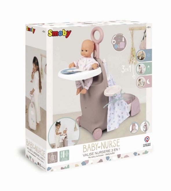 Babypflege Spielkoffer 3-in-1