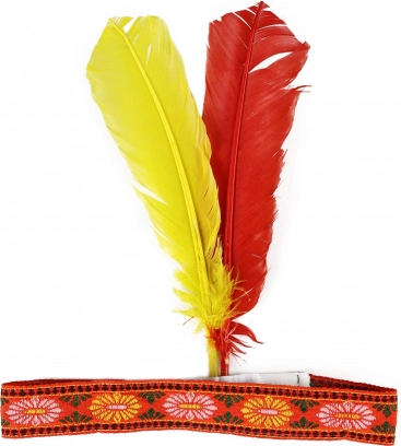 Indiander Kopfschmuck mit Federn