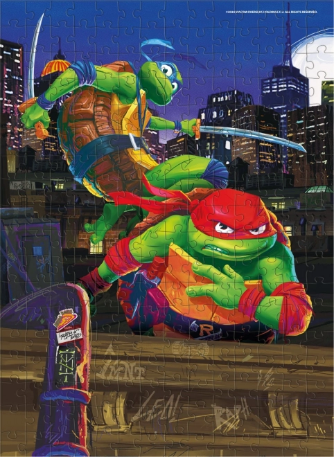 DODO Puzzle Ninja-Schildkröten: Leonardo und Rafaelo 250 Teile