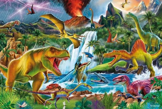 Prähistorische Riesen Puzzle 200 Teile