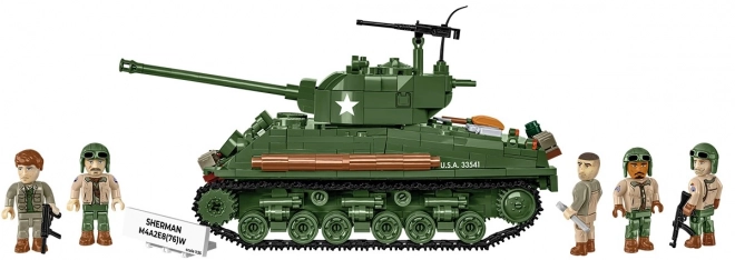 Sherman M4A2E8 Bausatz