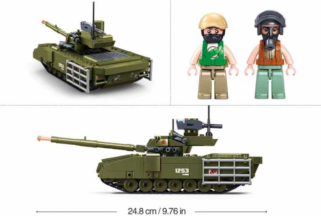Bausatz Panzer Armata Sluban Armee