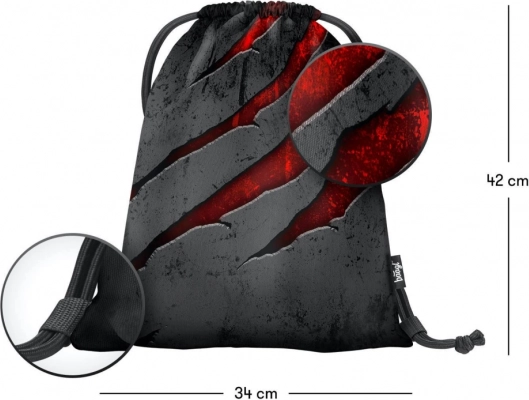 Stylisches Lava-Motiv