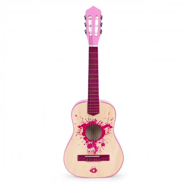 Kindergitarre Pink Große - 6-saitig Exklusiv ECOTOYS