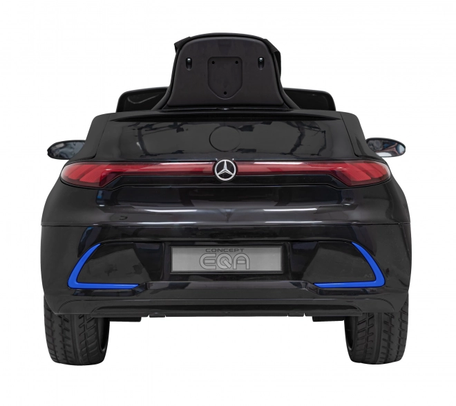 Mercedes Benz AMG EQA für Kinder schwarz + Fernsteuerung + 5-Punkt-Sicherheitsgurte + EVA + MP3-Display + LED-Leuchte
