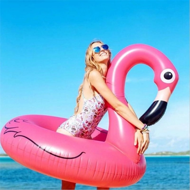 Aufblasbarer Flamingo-Schwimmreifen 75 cm