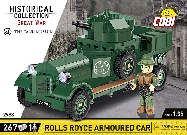 Cobi Rolls Royce Panzerfahrzeug 1:35