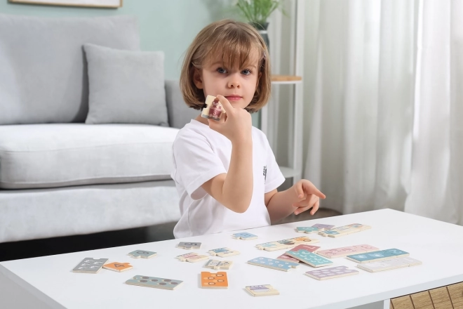 VIGA PolarB Holzpuzzle Zahlen Montessori