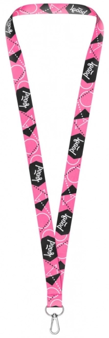 Baagl Langer Schlüsselanhänger - Lanyard, Rosa