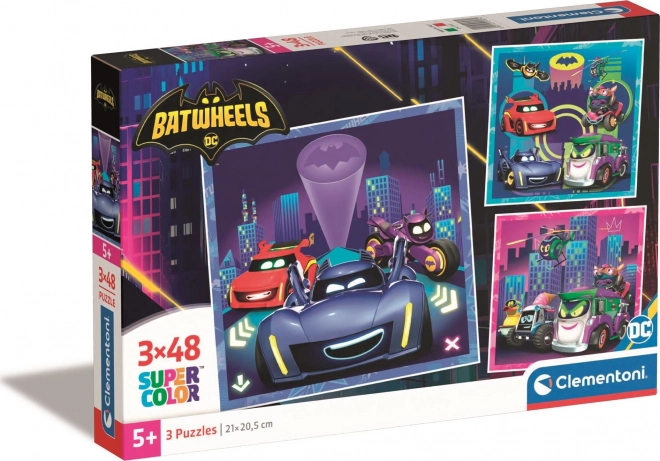 Batwheels Puzzle 3er-Set