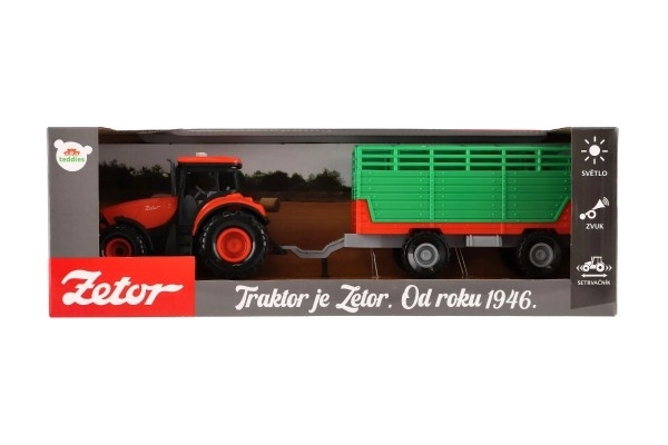 Traktor Zetor mit Anhänger