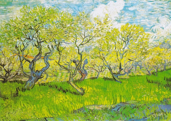 Puzzle Vincent van Gogh: Blühender Garten 1000 Teile
