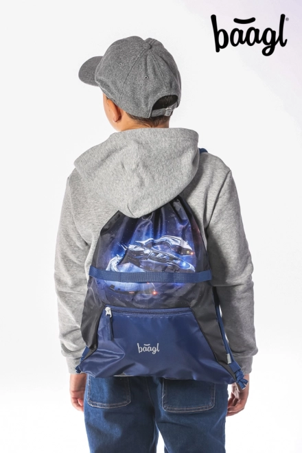 Beutel mit Tasche Raumschiff