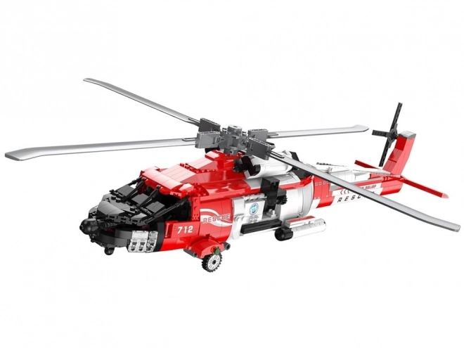 Technik Bausteine Sikorsky HH-60J Jayhawk Helikopter Set