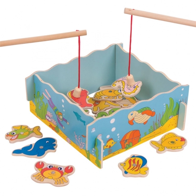 Magnetisches Angelspiel Meer von Bigjigs Toys