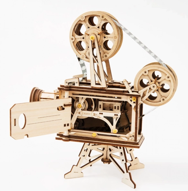 Rokr 3D Holzpuzzle Mechanischer Filmprojektor