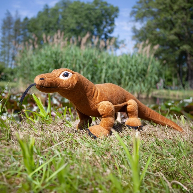 Öko-freundlicher Plüsch-Varan 45 cm