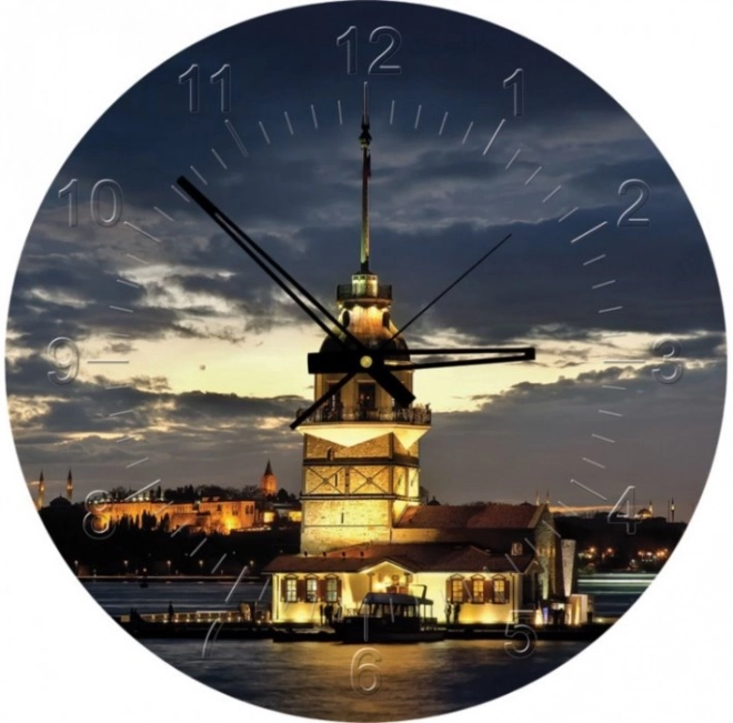 Puzzle Uhr Jungfernturm, Türkei 570 Teile