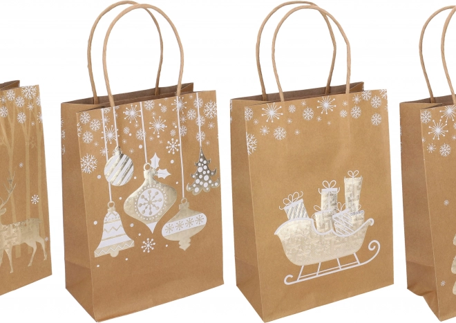 Geschenktasche S 15 × 21 × 8 cm Weihnachten