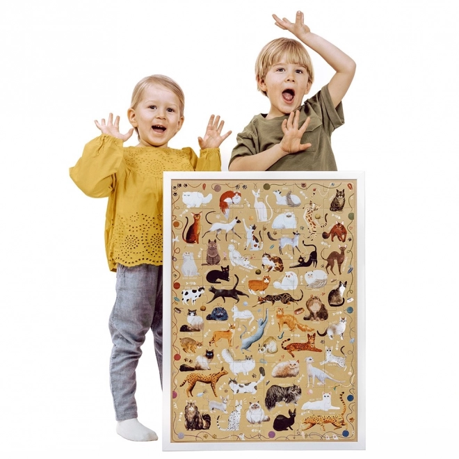 Puzzle 60 Teile Puzzlove - Katzen