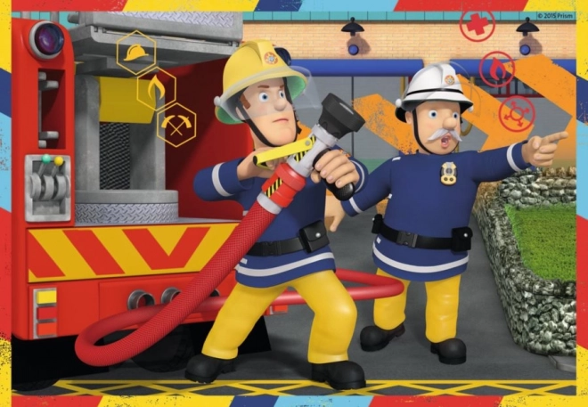 Ravensburger Puzzle Feuerwehrmann Sam in Aktion