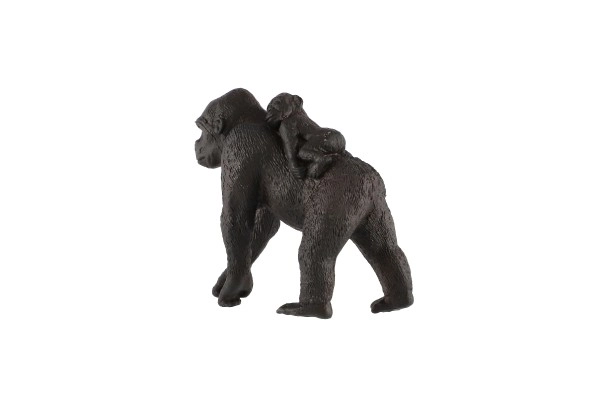 Gorilla mit Jungtier für Rollenspiel