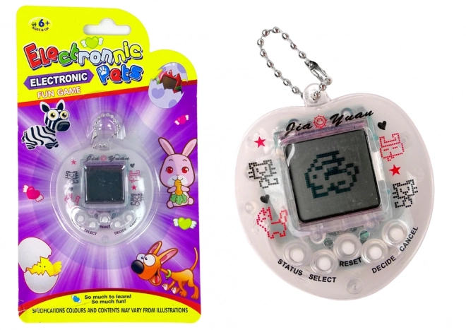 Interaktives Tamagotchi-Elektronikspiel Weiß