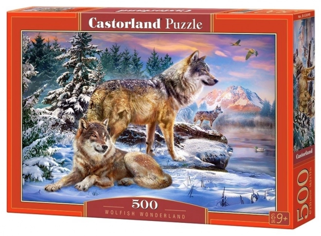 Castorland Puzzle Wolfsland 500 Teile