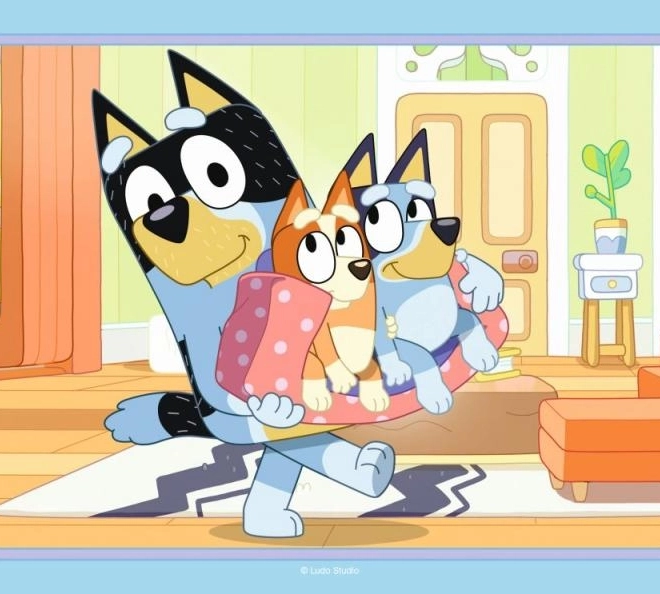 Puzzle 4v1 Bluey von Ravensburger