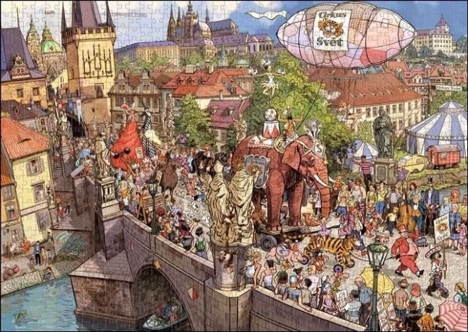 Puzzle Straßenparade 2000 Teile