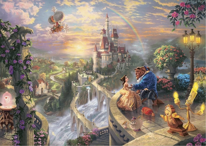 Schmidt Puzzle in Metallbox Die Schöne und das Biest 500 Teile
