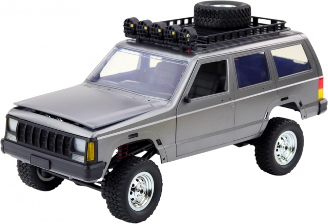 Unterhaltsames RC-Geländewagen 4x4 Silber 1:12