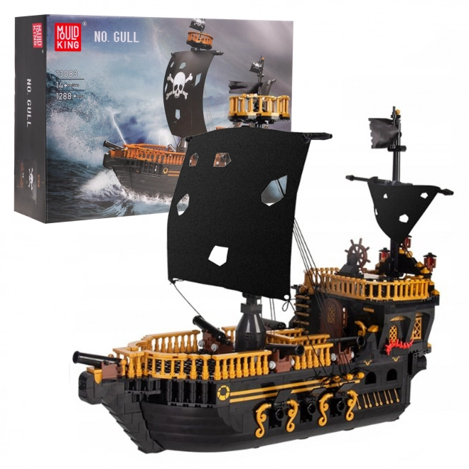 Piraten-Schiff Bausteine Set