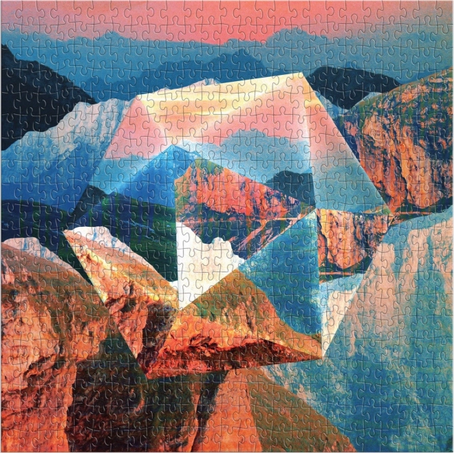 Galison Puzzle Natürliche Prismen 500 Teile