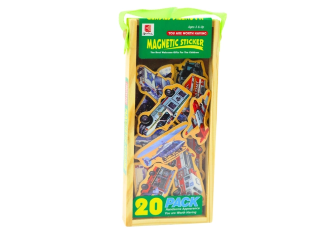20 farbige Magnete